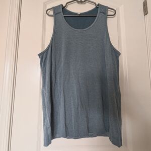 Lululemon Blue Sleeveless Tank Top